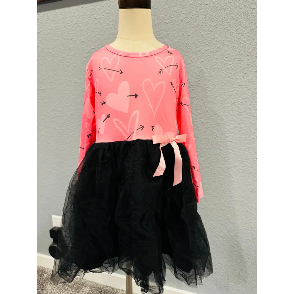 Wellington Designs Girls Heart Tulle Dress, Sz 6/12 NWT - Picture 3 of 8